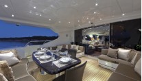 Motor yacht Veni Vidi Vici -  Aft Deck Dining